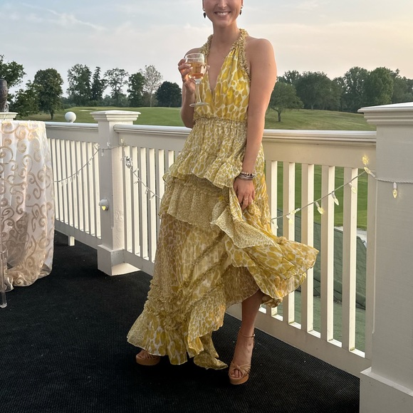 DVF 100% silk gown - Picture 3 of 9